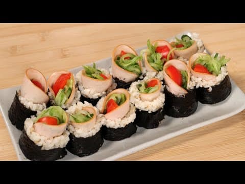 와 김밥 이렇게 만들었더니 오도독 식감이 너무 맛있어요