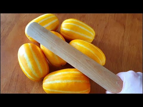 참외가 달지 않다면 방망이로 두들겨주세요❗몇 대 맞으면 금세 정신 차립니다👍한 그릇 뚝딱 없어지는 참외요리💯