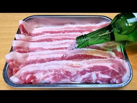 삼겹살 더이상 굽지마세요. 입속에서 살살 녹아요