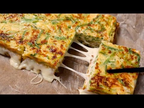 두부와 애호박으로 빵 없는 토스트 만들어보세요! 밥 대신 먹으니 속도 편하고 다이어트에도 좋아요😉