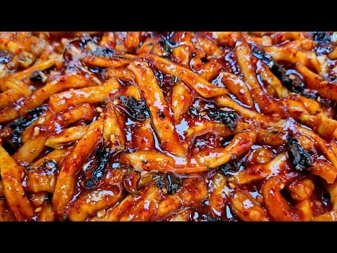 ⭐️무말랭이무침⭐️ 오독오독한 식감이 끝내줍니다