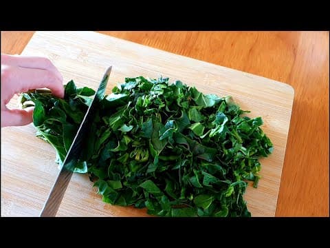 시금치 볶거나 무치지 말고 이렇게 드시면 최고로 맛있어요❗ 아들 손자 며느리 3대가 모두 만족하는 맛있는 요리가 완성됩니다👍꼭 드셔보세요💯