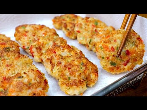 두부와 새우가 있다면 이 방법으로 만드세요 젓가락이 춤을 춥니다