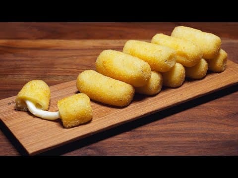 치즈가 쭈~~욱! 겉바속촉 고소한 감자고로케 만들기(4K)