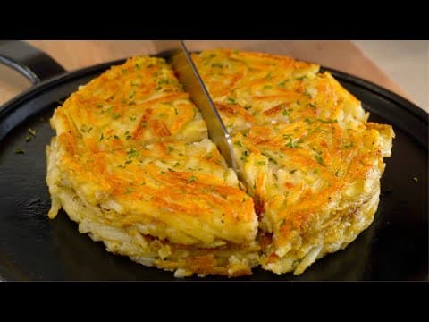 감자전 더 맛있고 고소하게 먹는 방법!! 맛도 영양도 두배!! 감자요리!!