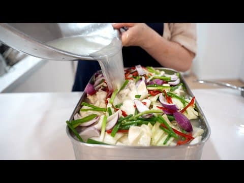 양배추물김치 이렇게 드시면 다른 물김치는 안 먹어요~ 시원 깔끔한 맛의 종결 ❗️