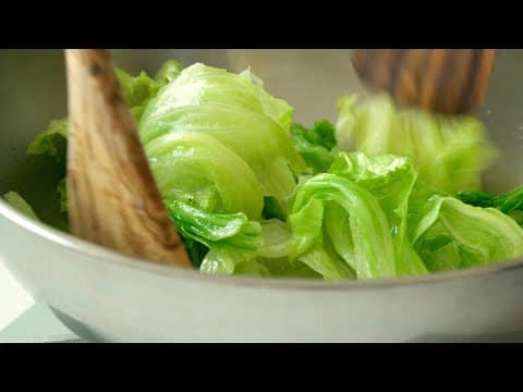 양상추는 더이상 생으로 말고 이렇게 해보세요. 너무 맛있어요.