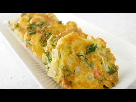 그 어.떤 냉장고 남은 재료도 처리하는! 초간단 양파전