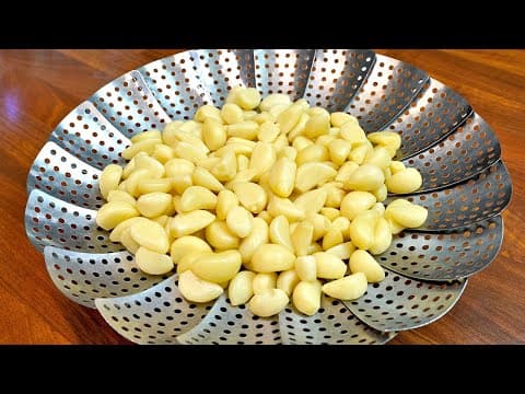 마늘을 이렇게 먹으면 고혈압, 암예방에 특효! 혈관보약이 완성됩니다. 계피꿀마늘 만드는법