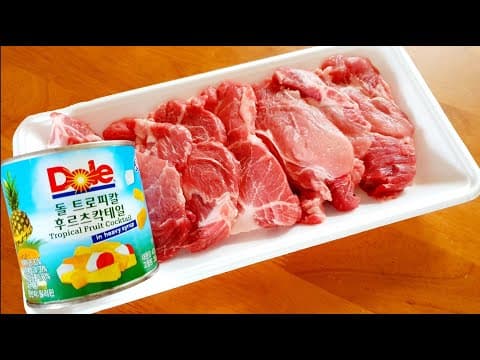 돼지목살 더 이상 구워 먹지 마세요❗ 이렇게 먹으니 온 식구가 달려들어서 고기 한 점도 안 남아요