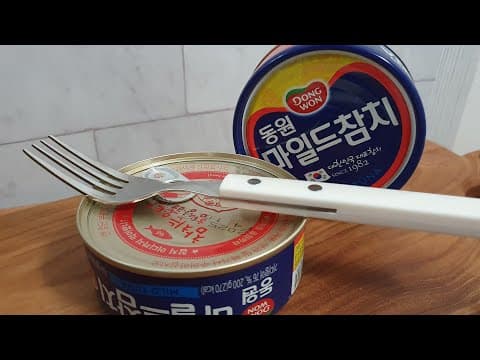 참치캔으로 후다닥 해먹는 요리 ❗일주일 내내 먹어도 안 질리는거 실화?