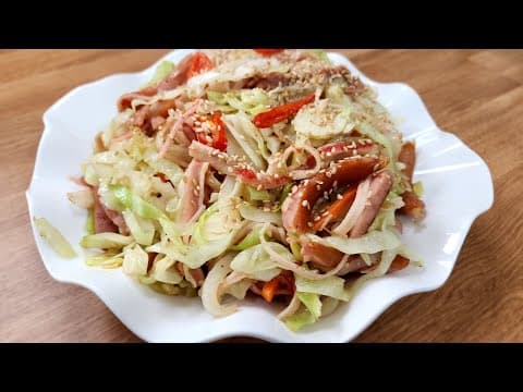 다이어트하는 사람🙋양배추는 무조건 이렇게 드세요✔️맛과 영양, 포만감까지 최고인 양배추소시지(햄)볶음