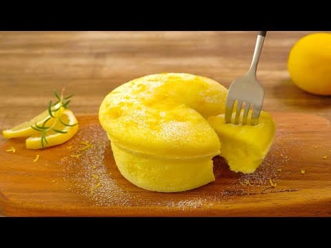 폭신 폭신 레몬 요거트 수플레 만들기 | Lemon yogurt souffle