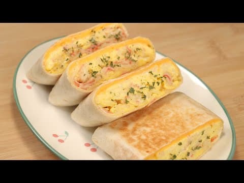 밥대신 계란을 이렇게 만들어 보세요! 아침식사로 맛도, 영양도 최고입니다👍