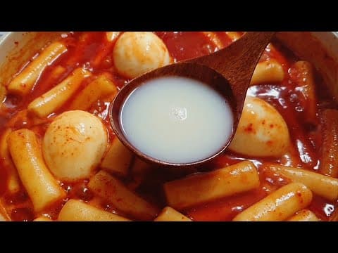 대박집 떡볶이 소스 비밀! 육수 대신 이것 넣었더니 소스가 입에 착착 감겨요👍 이거 알고 떡볶이 이젠 안 사 먹어요. 정말 간단하고 맛있는 떡볶이 황금 레시피💯