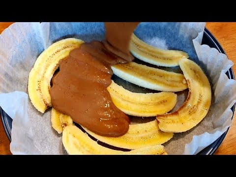 검게 변한 바나나 이렇게 드세요❗ 이것 한 스푼 넣고 부어주면 끝👍