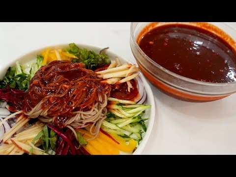 장기보관 가능한 만능양념장 하나면 쫄면, 비빔냉면, 비빔국수 다~ 가능! 만들어서 두고두고 드세요~