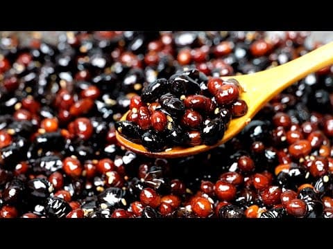 "콩자반" 딱딱하지 않게 조리는 비법, 단연코 1등입니다