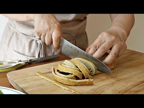 어묵으로 잡채를? 생소하지만 믿을수 있는 레시피! 어묵을 이렇게 만들면 맛있어서 깜짝 놀라실거예요. [어묵잡채]