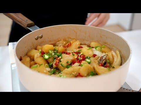 감자조림 국민반찬🥔가족 다 좋아하는 양념 비결! 냉장고 필수 반찬~