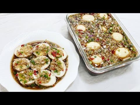 마약계란 & 계란장 ( soy sauce eggs )