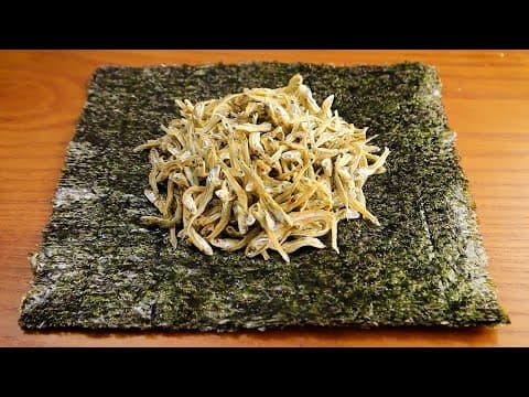 김과 멸치를 이렇게 드세요! 영양가득 색다른 김 멸치 요리👍💯