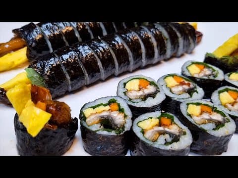 이렇게 맛있는 김밥은 처음 먹어봅니다
