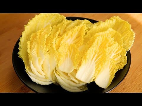 밥대신 배추를 이렇게 드세요! 아삭달큰 든든한 한끼가 완성됩니다👍💯