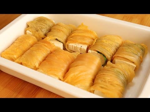 묵은지와 두부를 이렇게 드세요! 간단하면서 색다른 묵은지 두부 요리👍