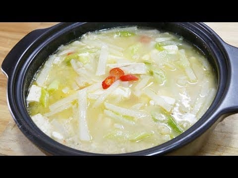 들깨무국 ( Radish Soup )