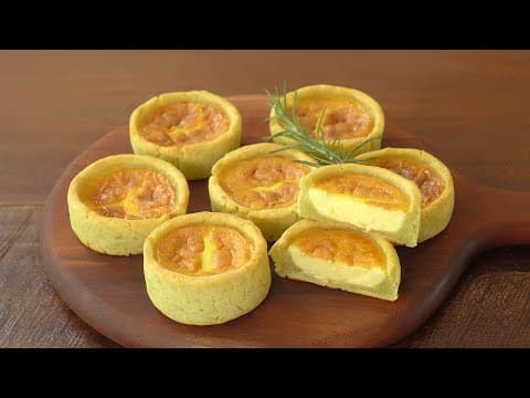 NO밀가루, 촉촉달콤 고구마 에그타르트 만들기 :: 고구마간식 :: 고구마요리