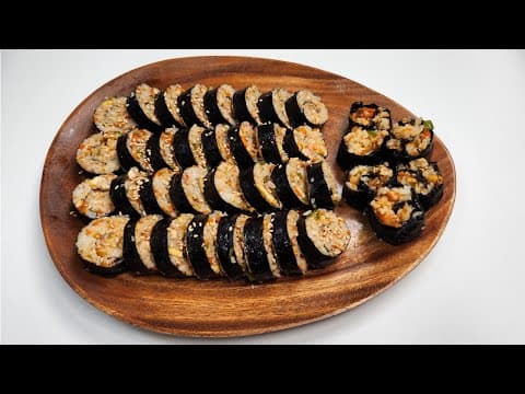 청양은 거들뿐~냉장고 털고 신나게 다져요! 스트레스 확 풀리는 매콤한 | 땡초김밥 How to make Ddangcho Kimbap