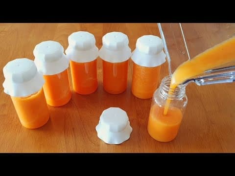 사과 당근 양배추 마지막에 '이것' 넣어 일주일만 드셔보세요!! 피로가 사라지고 면역력은 올라가요👍 다이어트, 변비예방,  항암작용, 피로회복에 좋은 면역력 주스