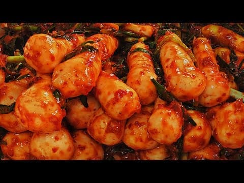 알타리 5단으로 담그는 총각김치 “이것”이 중요해요❗️절대 실패하지 않는 총각김치 알타리김치