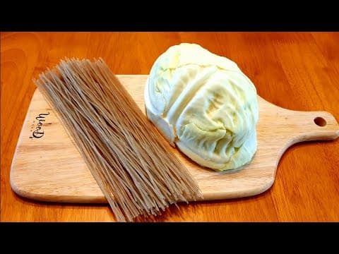 당면과 양배추를 이렇게 드시면 무릎을 탁! 치실 거예요. 고기가 없어도 맛과 영양에 부족함이 없어요👍 간단하고 맛있는 당면양배추요리