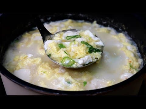 [5분 완성] 바쁜 아침 순두부 계란탕 이렇게 끓이면 든든합니다
