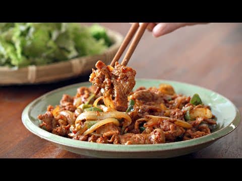 평생 써먹는~ 기사식당 뺨 때리고 도망가는 제육볶음 레시피 😋 맛 보장‼️