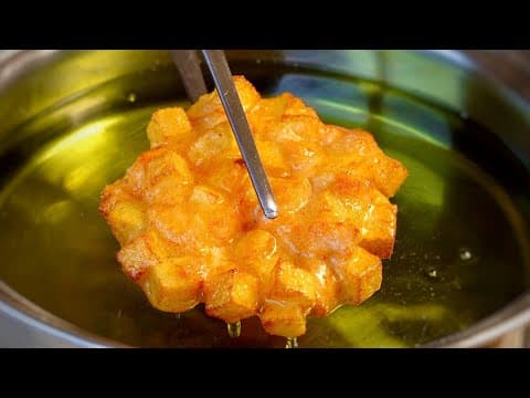 매콤 바삭! 감자 콕콕 박힌 치킨! 겉바 속촉! 정말 맛있어요!!