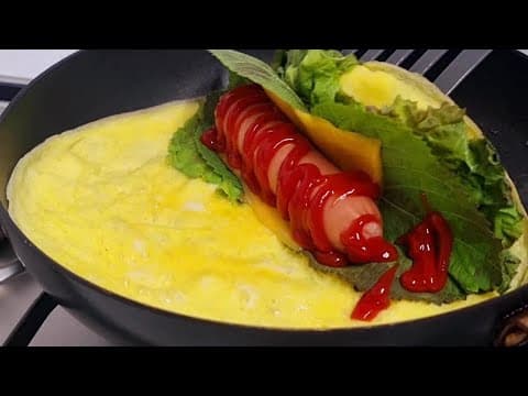 계란말이 좋아하세요? 삼겹살 구워먹고 남은 재료로 만들었더니 이렇게 맛있을줄 몰랐어요‼️ 세상간단!!