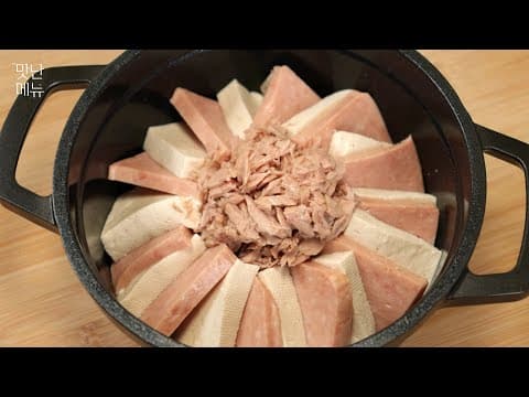 두부를 식탁에 올리자마자 맛있다는 걸 아무도 믿지 않아요! 맛있어서 순식간에 밥 한 공기 뚝딱!! 비웠어요👍