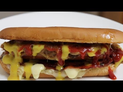 강슆:)핫도그 만들기 ~ 매력만점~ 뉴욕스타일 핫도그 만드는 방법 & 먹방 [New York style hotdog Making]