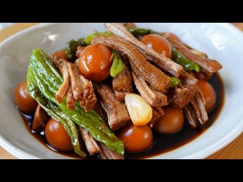 🥇국물까지 싹싹- 고기부터 국물까지 다 맛있는 국민반찬 [소고기장조림] 비법