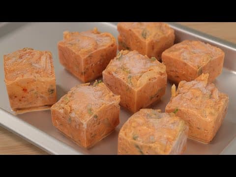 비 오는 날 역시 김치전!! 이 방법을 몰랐다면 손해✔️언제 먹어도 정말 맛있습니다