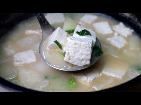 갱년기에 좋은 "들깨두부탕" 이렇게 끓이세요