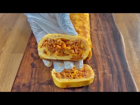 김치와 계란으로 “이렇게” 해보세요💥비주얼에 놀라고 맛에 감탄하는 김치볶음밥을 품은 계란말이💯모두에게 사랑받아요~