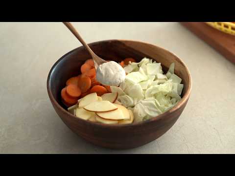 양배추 당근 사과는 아침에 밥 대신 이렇게 드세요! 뱃살이 쭉쭉 빠지는데 너무 맛있어서 매일 먹고 싶어요👍🏻