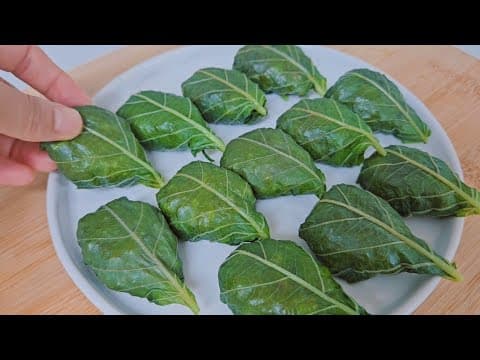 깻잎은 무조건 이렇게 해보세요!! 주먹밥처럼 먹으니 든든하고 속도 편안합니다 (ft.깻잎쌈밥, 참치쌈장 만들기)