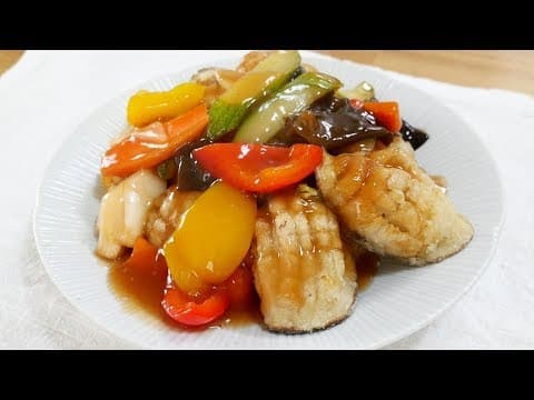 표고버섯 탕수육 ( Sweet and Sour mushroom )