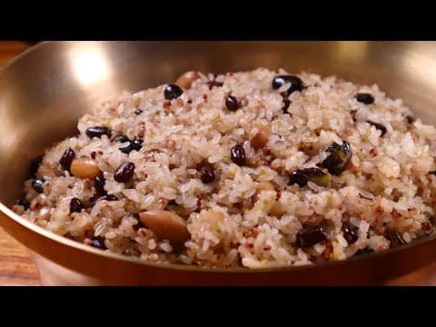 정갈하고 맛있는 '오곡밥' 비법 대공개! 정월대보름 찰밥, 실패없이 맛있게 해서 드셔보세요~