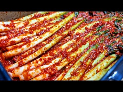 [풋마늘] 소금보단 이걸로 절이세요 최고의 맛입니다